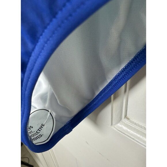 Mini Boden Cross-back Multi Colored Wave Pattern Girls Swimsuit Size 9-10Y NWT - Picture 5 of 8